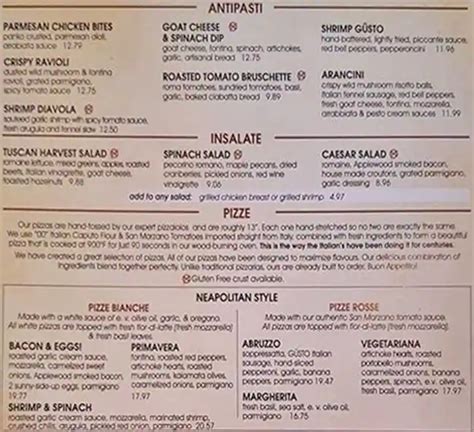 gustos moncton|gusto grill menu.